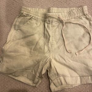 Neiman marcus linen shorts